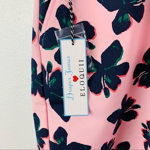 Draper James x Eloquii Floral Shorts - Picture 2 of 4